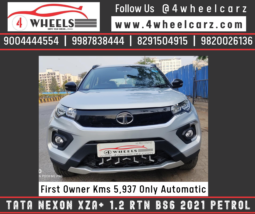 Tata Nexon XZA+ 1.2 RTN BS6 full