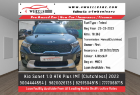 Kia Sonet 1.0 HTK Plus Manual (Clutchless)