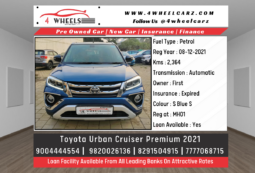 Toyota Urban Cruiser Premium full