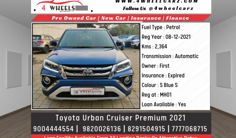 Toyota Urban Cruiser Premium full